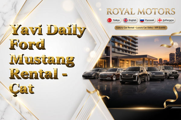 Yavi Daily Ford Mustang Rental - Çat