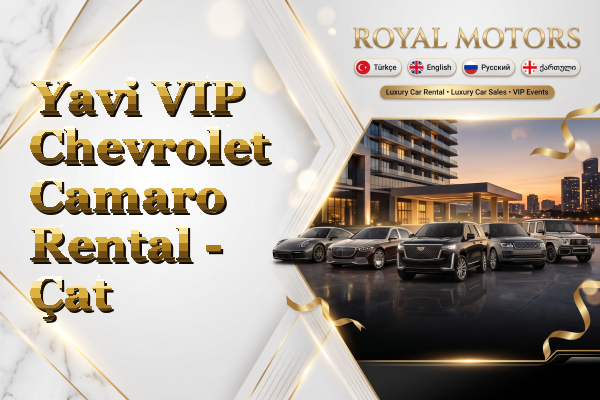 Yavi VIP Chevrolet Camaro Rental - Çat