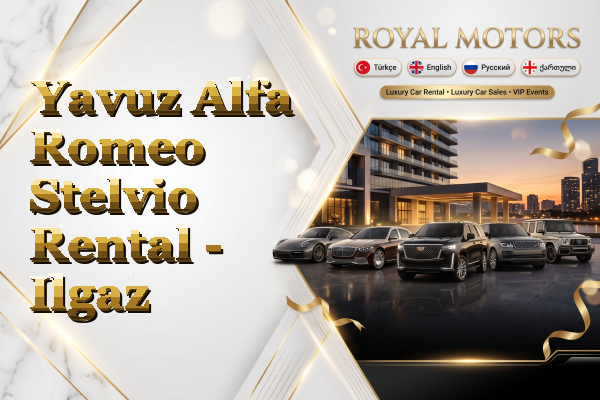 Yavuz Alfa Romeo Stelvio Rental - Ilgaz
