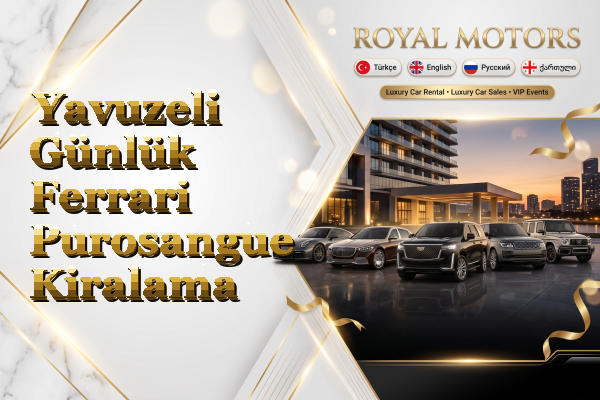 Yavuzeli Günlük Ferrari Purosangue Kiralama