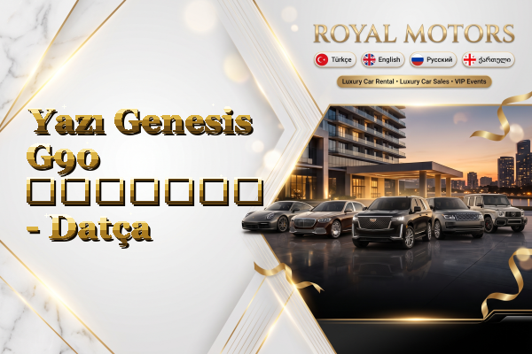Yazı Genesis G90 გაყიდვა - Datça