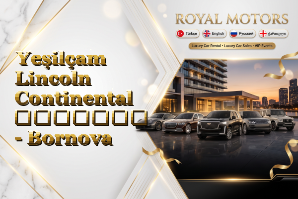 Yeşilçam Lincoln Continental გაყიდვა - Bornova