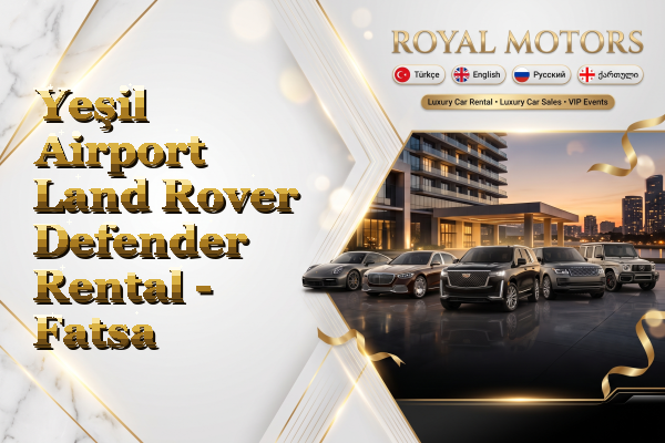 Yeşil Airport Land Rover Defender Rental - Fatsa