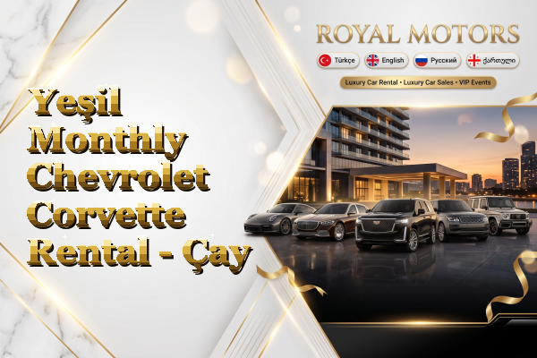 Yeşil Monthly Chevrolet Corvette Rental - Çay