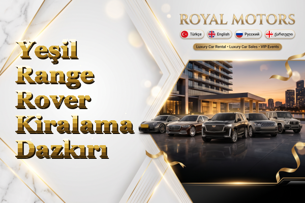 Yeşil Range Rover Kiralama - Dazkırı