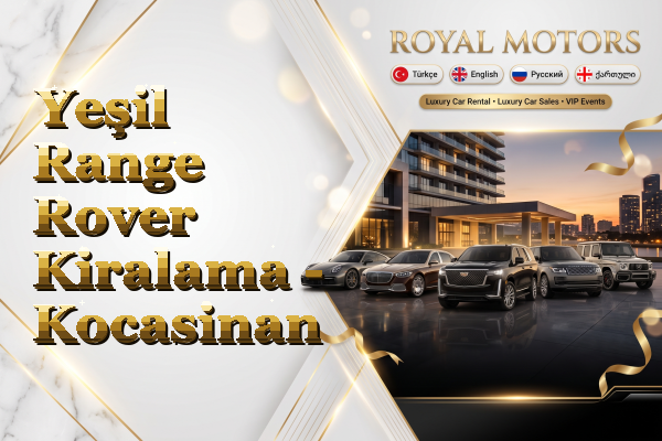 Yeşil Range Rover Kiralama - Kocasinan