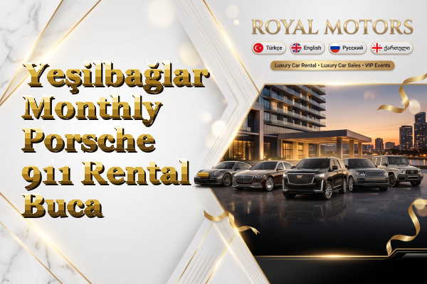 Yeşilbağlar Monthly Porsche 911 Rental - Buca