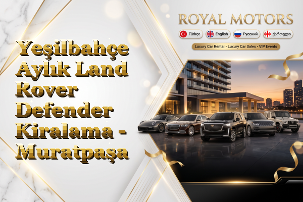 Yeşilbahçe Aylık Land Rover Defender Kiralama - Muratpaşa