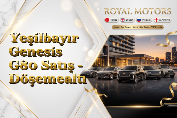 Yeşilbayır Genesis G80 Satış - Döşemealtı