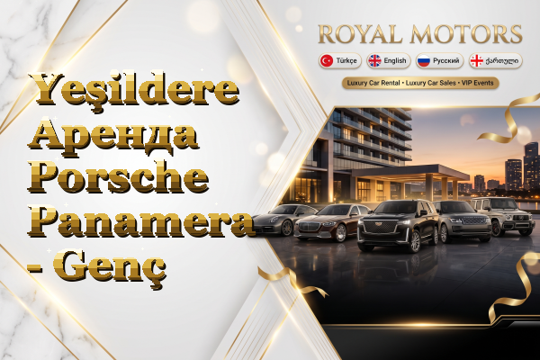Yeşildere Аренда Porsche Panamera - Genç
