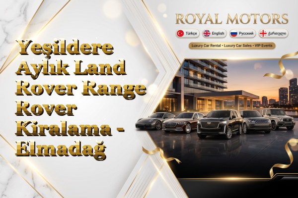 Yeşildere Aylık Land Rover Range Rover Kiralama - Elmadağ