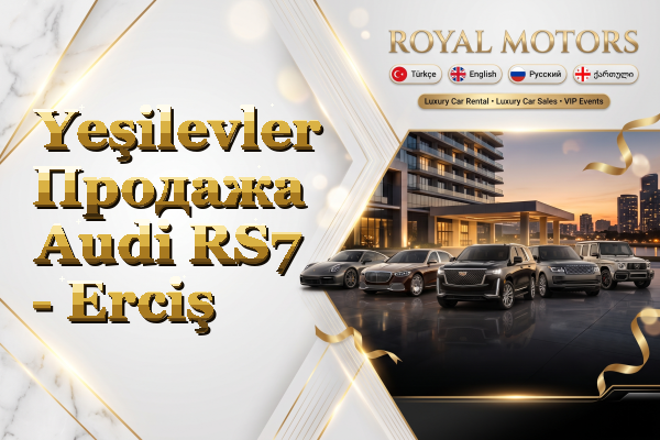 Yeşilevler Продажа Audi RS7 - Erciş