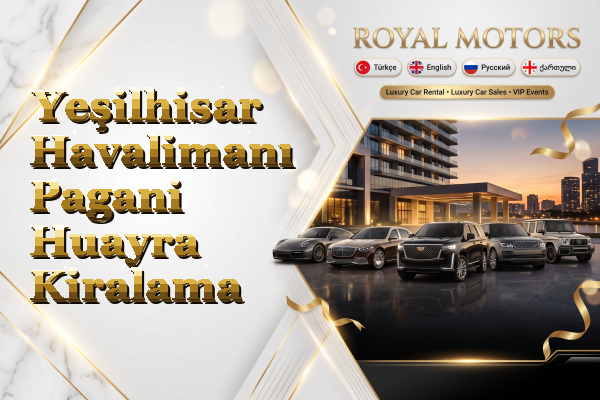 Yeşilhisar Havalimanı Pagani Huayra Kiralama