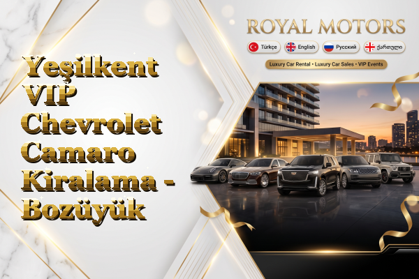 Yeşilkent VIP Chevrolet Camaro Kiralama - Bozüyük