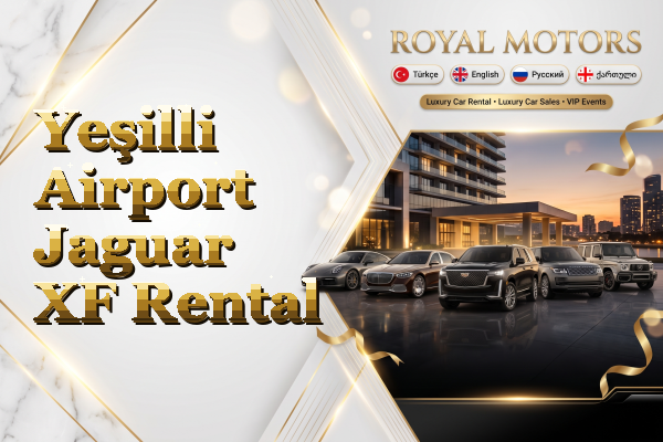 Yeşilli Airport Jaguar XF Rental