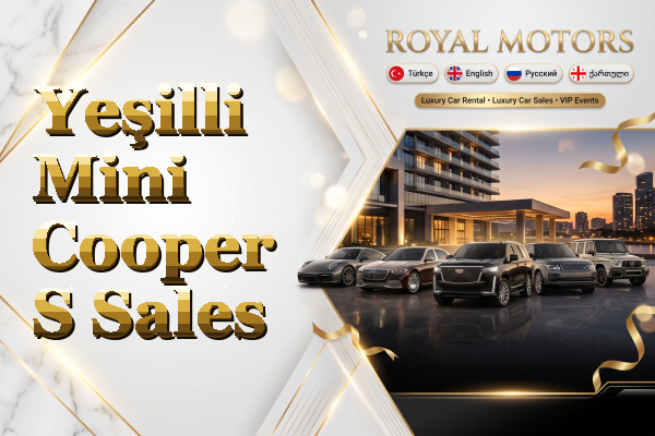 Yeşilli Mini Cooper S Sales