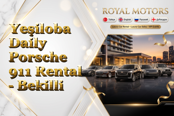 Yeşiloba Daily Porsche 911 Rental - Bekilli