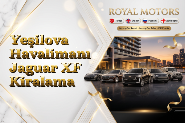 Yeşilova Havalimanı Jaguar XF Kiralama