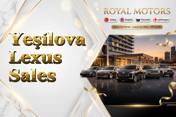 Yeşilova Lexus Sales
