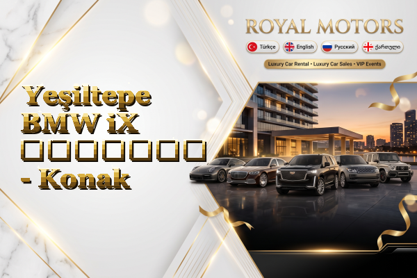 Yeşiltepe BMW iX გაყიდვა - Konak