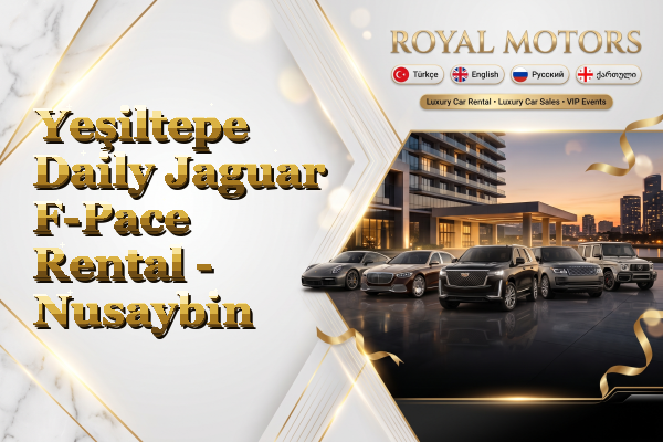 Yeşiltepe Daily Jaguar F-Pace Rental - Nusaybin