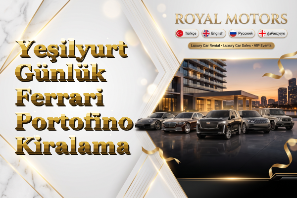 Yeşilyurt Günlük Ferrari Portofino Kiralama