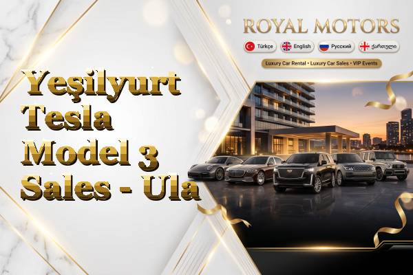 Yeşilyurt Tesla Model 3 Sales - Ula