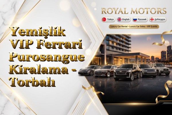 Yemişlik VIP Ferrari Purosangue Kiralama - Torbalı