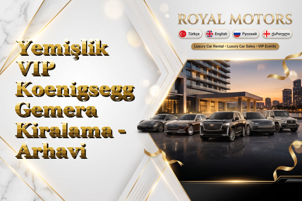 Yemişlik VIP Koenigsegg Gemera Kiralama - Arhavi