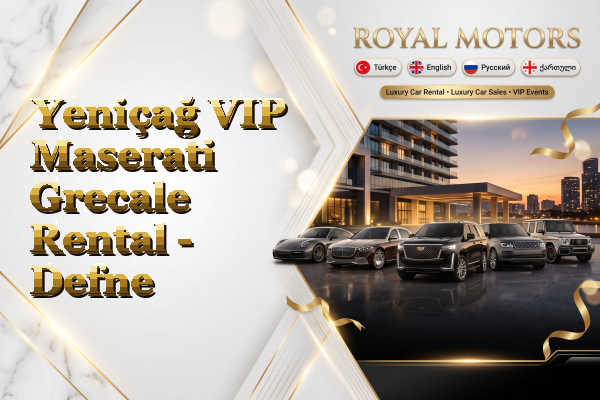 Yeniçağ VIP Maserati Grecale Rental - Defne