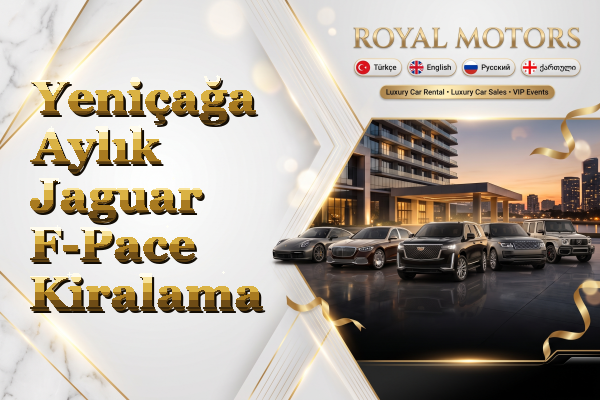 Yeniçağa Aylık Jaguar F-Pace Kiralama
