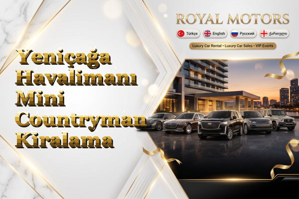 Yeniçağa Havalimanı Mini Countryman Kiralama