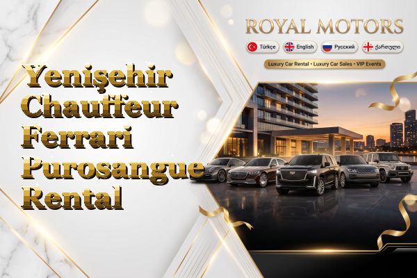Yenişehir Chauffeur Ferrari Purosangue Rental
