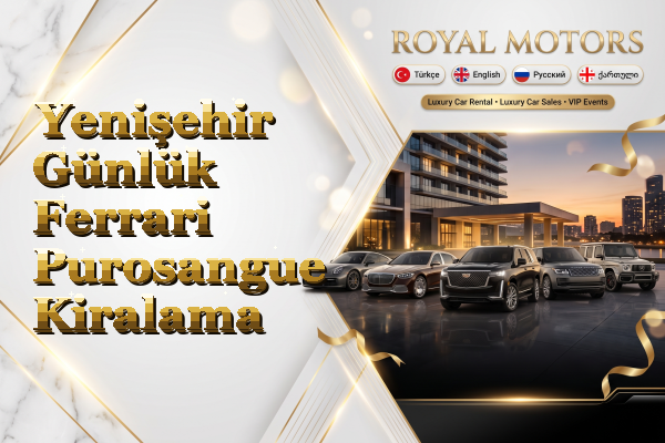 Yenişehir Günlük Ferrari Purosangue Kiralama