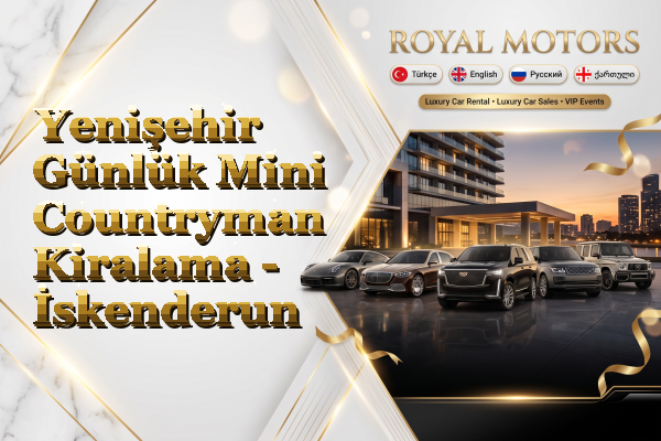 Yenişehir Günlük Mini Countryman Kiralama - İskenderun