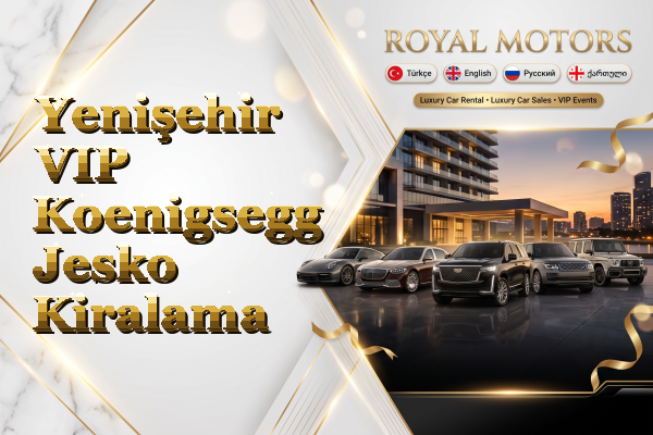 Yenişehir VIP Koenigsegg Jesko Kiralama