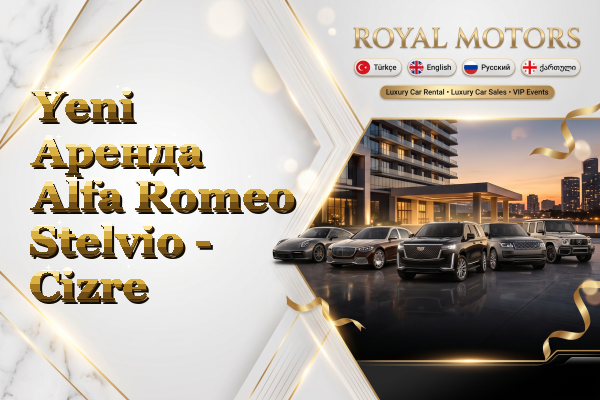 Yeni Аренда Alfa Romeo Stelvio - Cizre