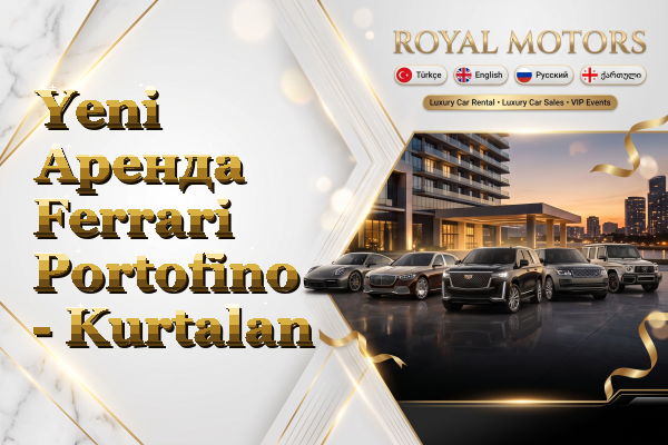 Yeni Аренда Ferrari Portofino - Kurtalan
