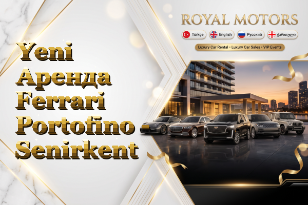 Yeni Аренда Ferrari Portofino - Senirkent