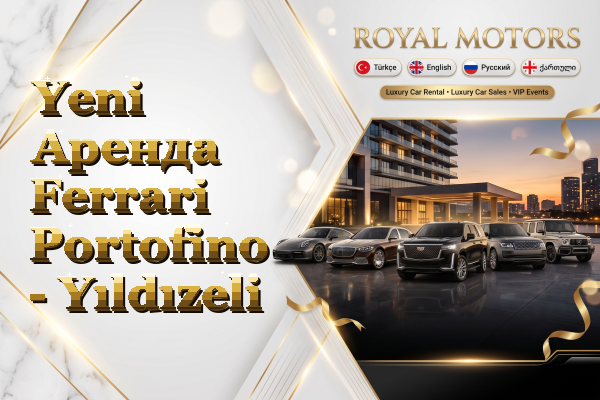 Yeni Аренда Ferrari Portofino - Yıldızeli