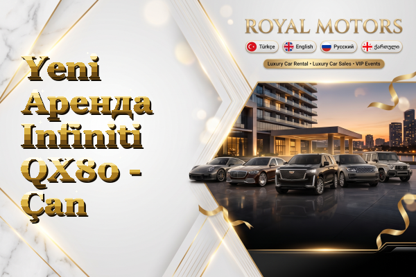 Yeni Аренда Infiniti QX80 - Çan