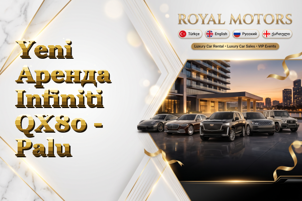 Yeni Аренда Infiniti QX80 - Palu