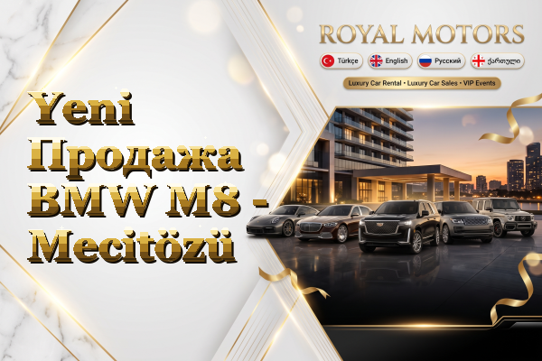 Yeni Продажа BMW M8 - Mecitözü