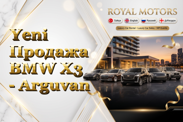 Yeni Продажа BMW X3 - Arguvan