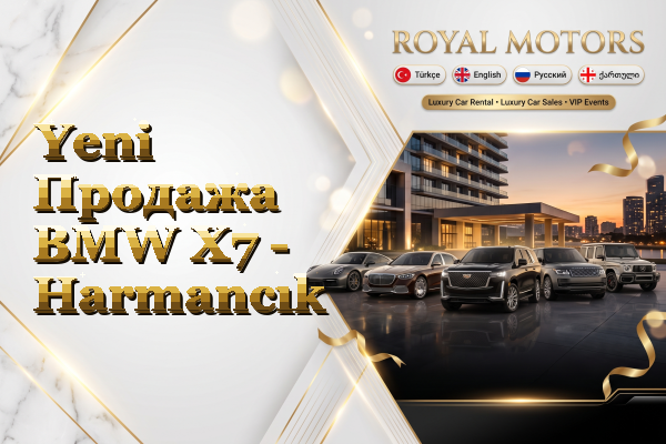 Yeni Продажа BMW X7 - Harmancık