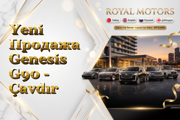 Yeni Продажа Genesis G90 - Çavdır