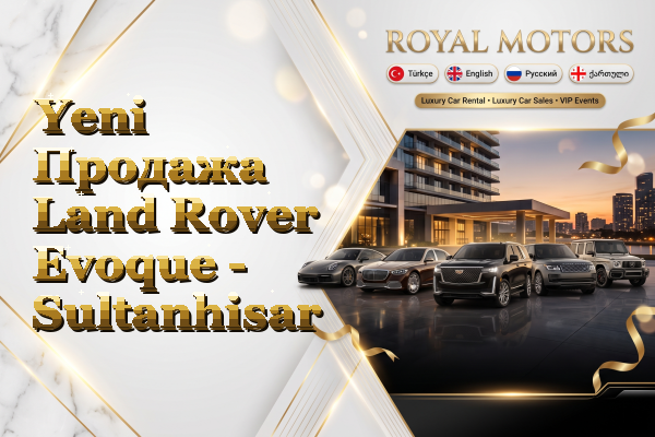 Yeni Продажа Land Rover Evoque - Sultanhisar