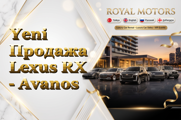 Yeni Продажа Lexus RX - Avanos