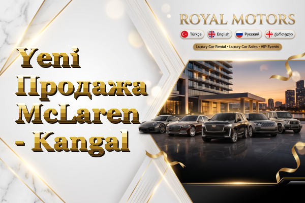 Yeni Продажа McLaren - Kangal