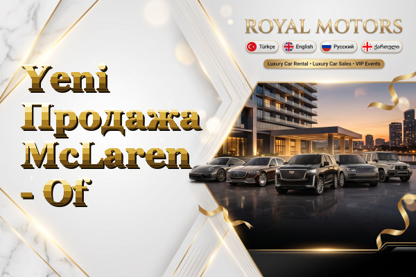 Yeni Продажа McLaren - Of